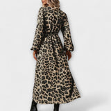 Natalie - Eleganta kleita ar leopardu rakstu