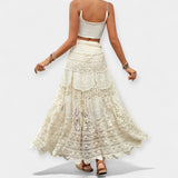 Štěpánka - Midi Lace Skirt
