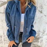 Ella™ | Cord-Kapuzenjacke