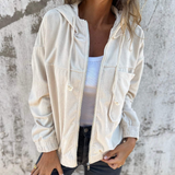 Ella™ | Cord-Kapuzenjacke