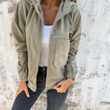 Ella™ | Cord-Kapuzenjacke