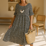 Zara | Midi Kleita ar Īsām Piedurknēm