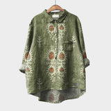 Lovina | Premium Blouse with Lace Trim