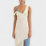 Alora - Midi Dress Thames with Insert Details