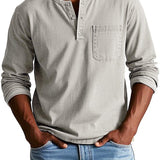 Frederico™ | Classic Vintage Henley T-Shirt