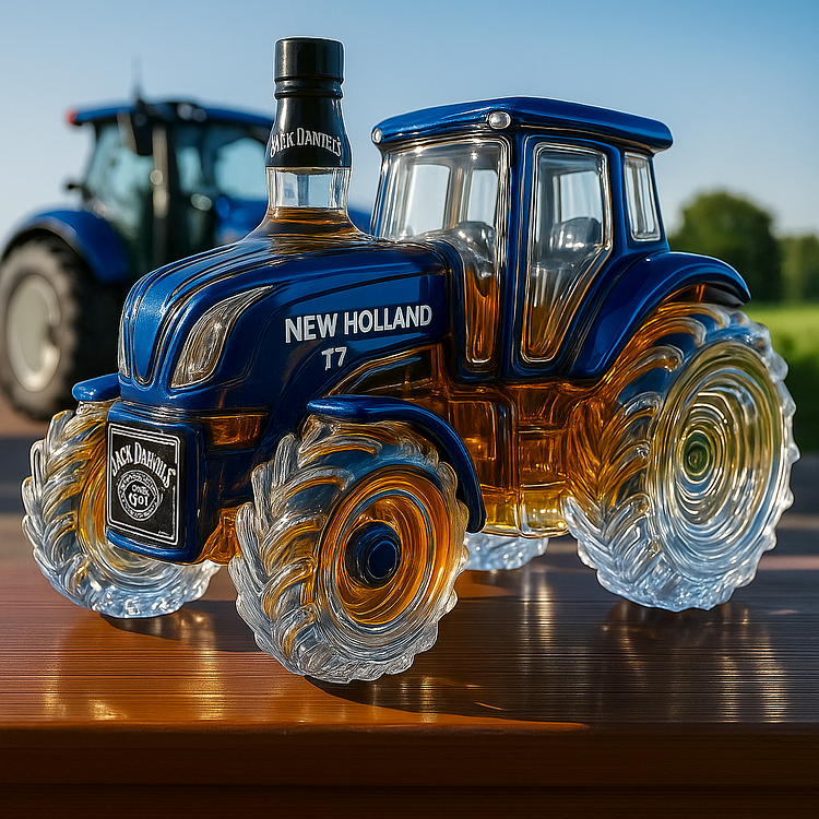 Whisky pudele New Holland T7™ | Klasiskā traktora dizainā