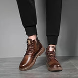 Alex™ | Retro Lace-Up Boots
