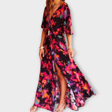 Sabine - Eleganta Maxi Kleita ar Brīvu Dizainu