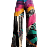 Talia - Plati Bikses Boho Chic