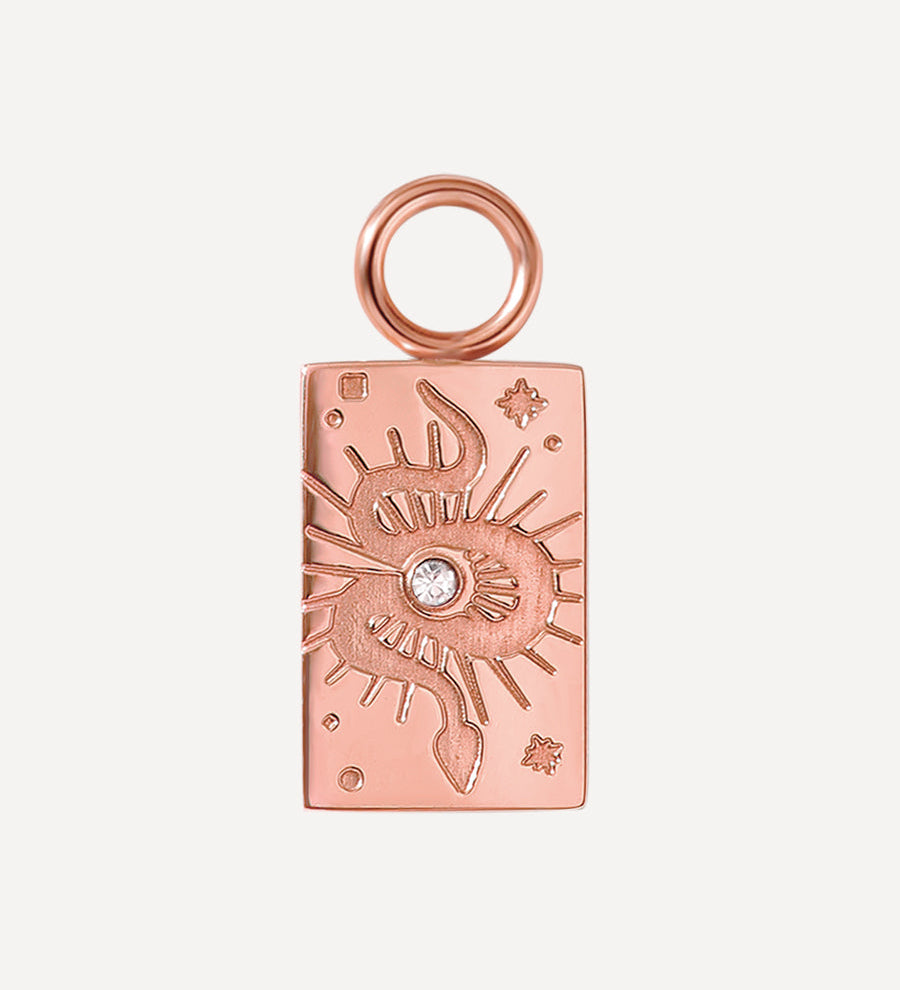 11x7mm Laimīgais Amulets Auskaru-Piekare