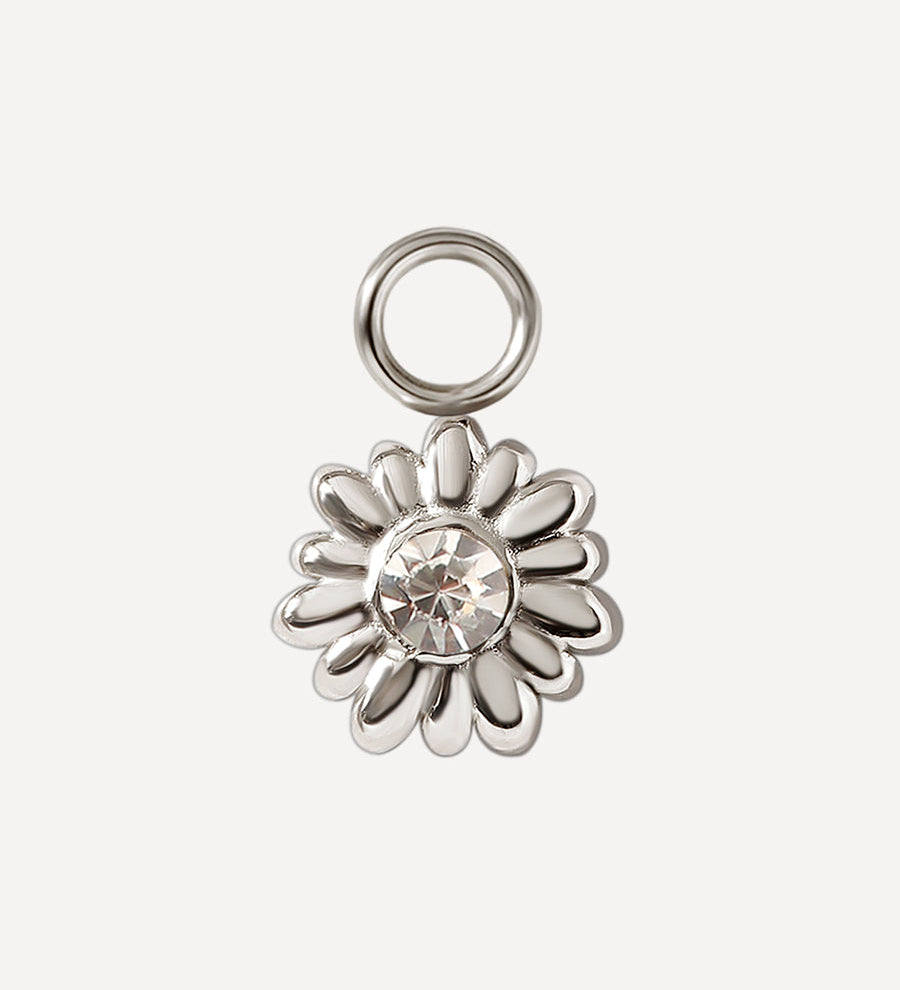 8x8mm Lepna Margrietiņa Auskaru-Piekare