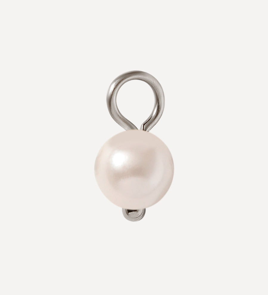 6mm Unikāls Pērļu Auskari-Charms