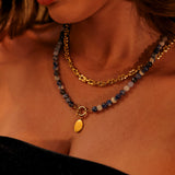 Ovāla Elegance Ketten-Charm