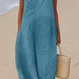 Anelisa™ | IKDIENAS DRESS WITH MOULDED PRINT