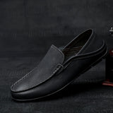Monza Leather Moccasins