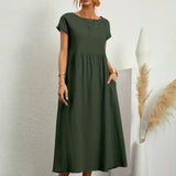 Gabrielle™ — Elegants plūstošs midi kleita