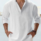 MÁXIMO | Linu Krekls" can be rewritten as "MÁXIMO | Linen Shirt.