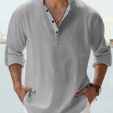 MÁXIMO | Linu Krekls" can be rewritten as "MÁXIMO | Linen Shirt.