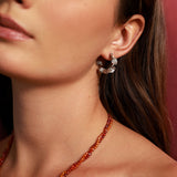 Ziedlapu Vērpšanas Auskari