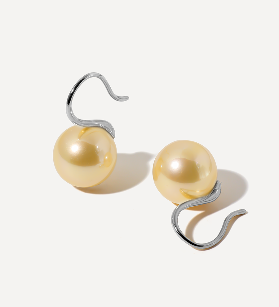 Sway Pearl Champagne auskari