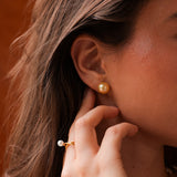 Sway Pearl Champagne auskari