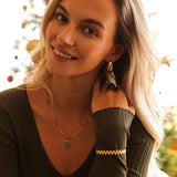 Mūsdienu Grace auskari