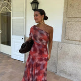 Dóra - Elegants Maxi Kleita Ar Acs Audumu