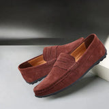 Lorenzo Suede Moccasins