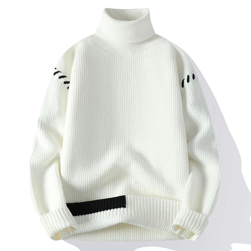 CJ | Augsta apkakle patchwork veste