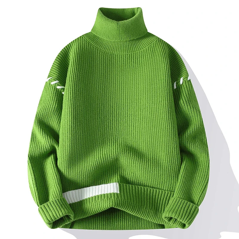 CJ | Augsta apkakle patchwork veste
