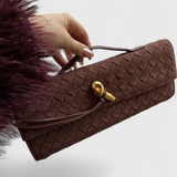Melanie Klasiķā Suede Plecu Soma
