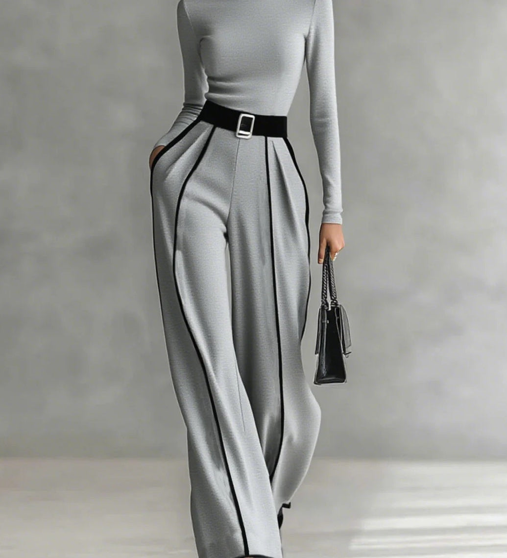 Vera™ | Elegants komplekts ar kontrastējošiem akcentiem