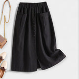 Emma - Vintage Stila Svārki" can be rewritten as "Emma - Retro Style Skirt.