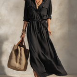 Eleganta maxi kleita ar jostu