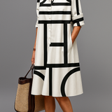 Ellie™ | Elegants Midi Kleita