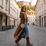 "Claire | Elegants garais ziemas mētelis" can be rewritten as "Claire | Stilīgs garais ziemas mētelis".