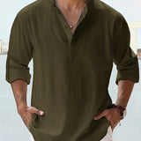 MÁXIMO | Linu Krekls" can be rewritten as "MÁXIMO | Linen Shirt.