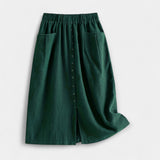 Emma - Vintage Stila Svārki" can be rewritten as "Emma - Retro Style Skirt.