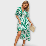Mathilda - Elegant Midi Dress