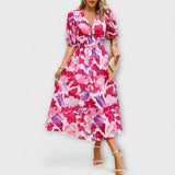 Mathilda - Elegant Midi Dress