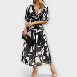 Mathilda - Elegant Midi Dress