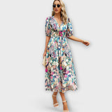 Mathilda - Elegant Midi Dress
