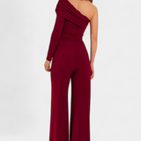 Noalla Mono Elegant One-Shoulder Dress