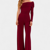 Noalla Mono Elegant One-Shoulder Dress