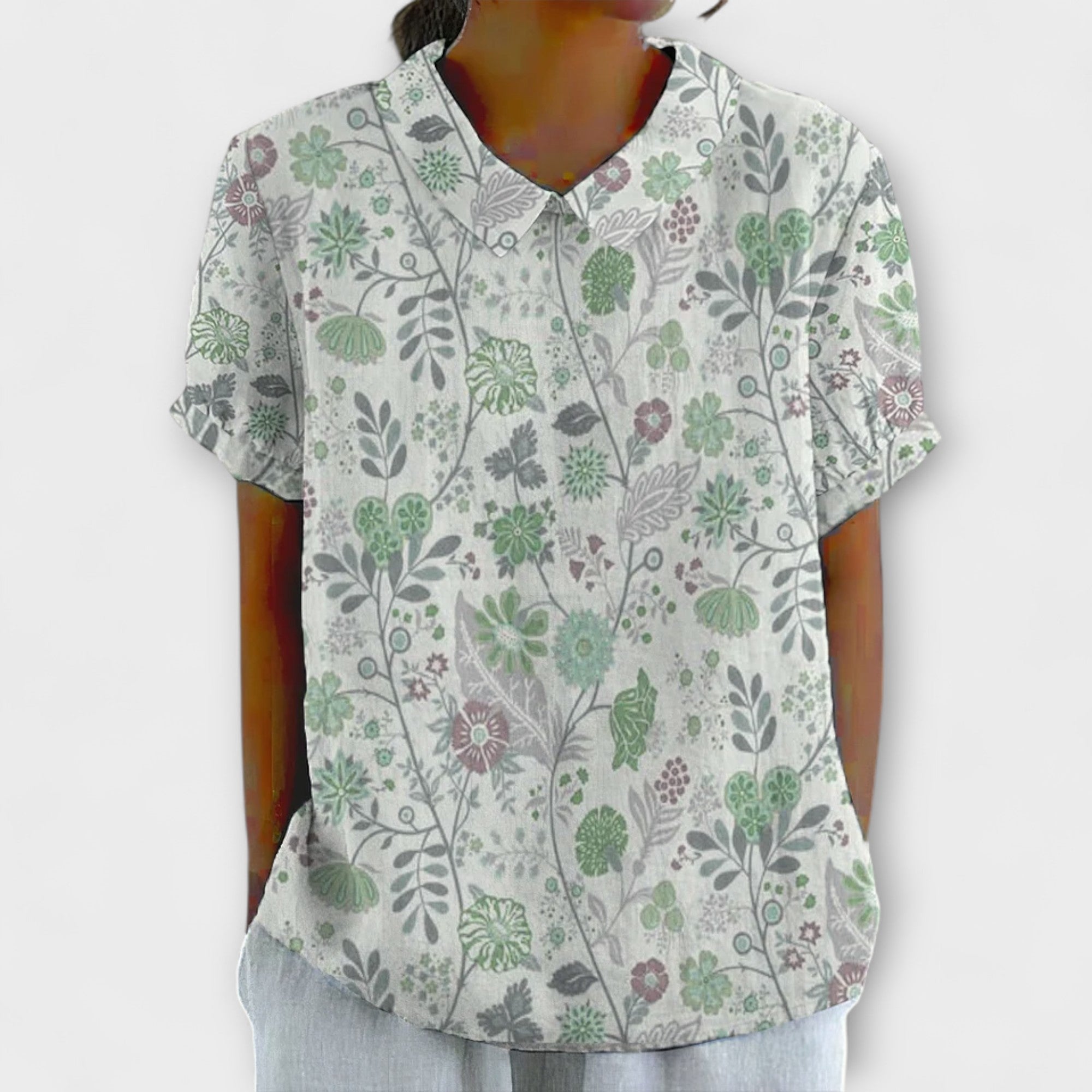 Chrissi - Flower Print Blouse