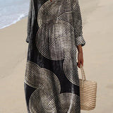 Kaia™ | Elegant Graphic Dress