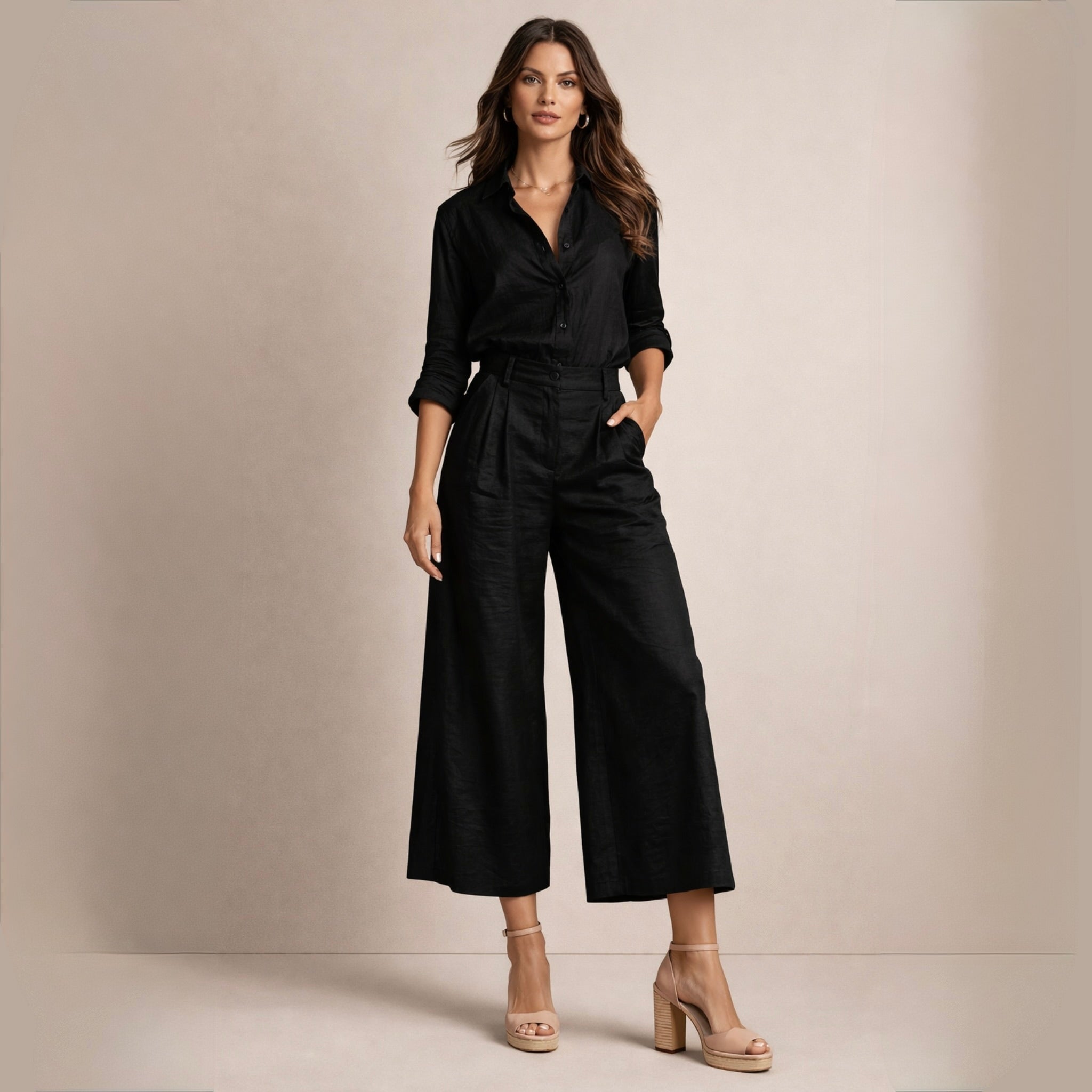 Delphine | Elegants Linu Komplekts