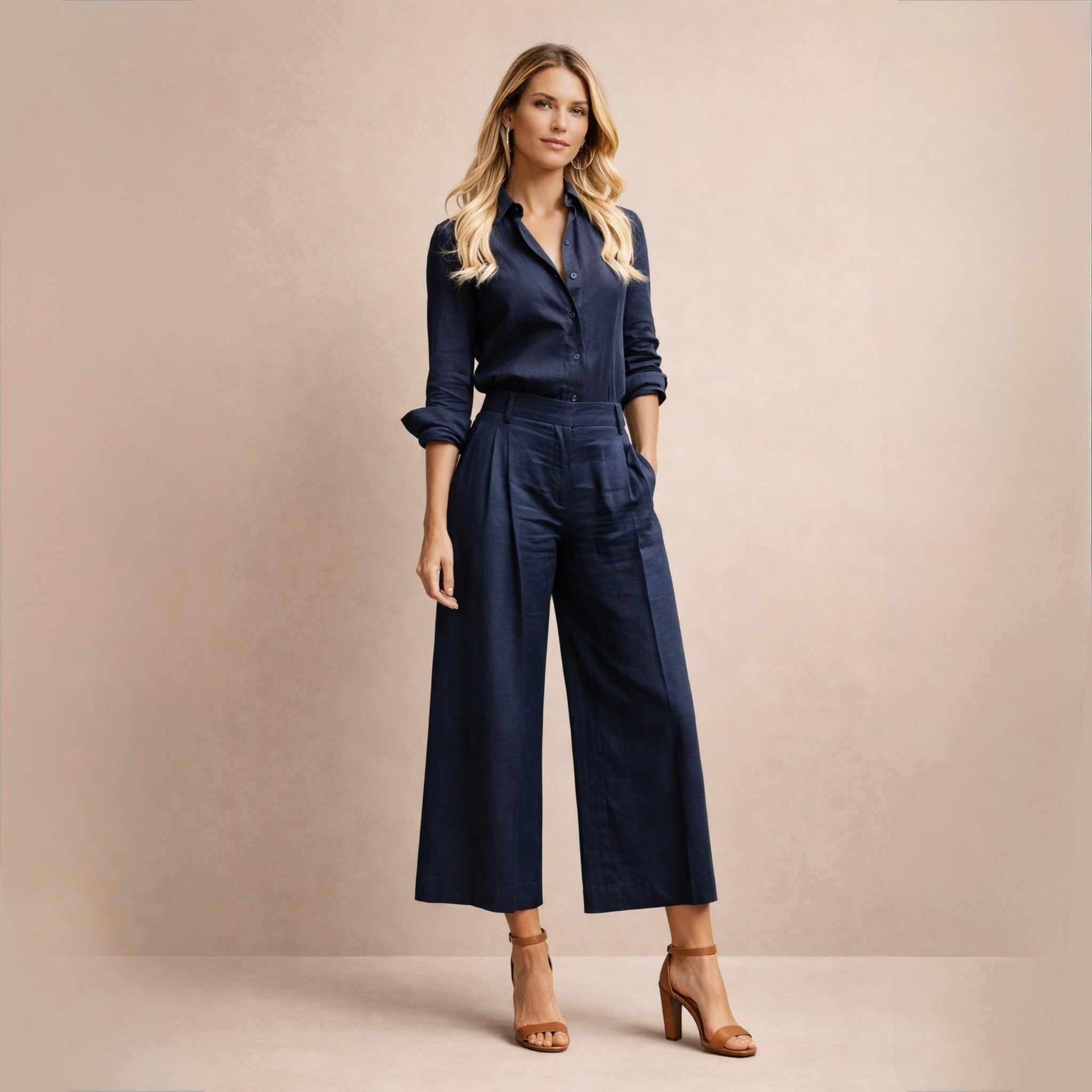 Delphine | Elegants Linu Komplekts