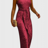 Adele Spīdīgs kombinezons ar regulējamu jostu