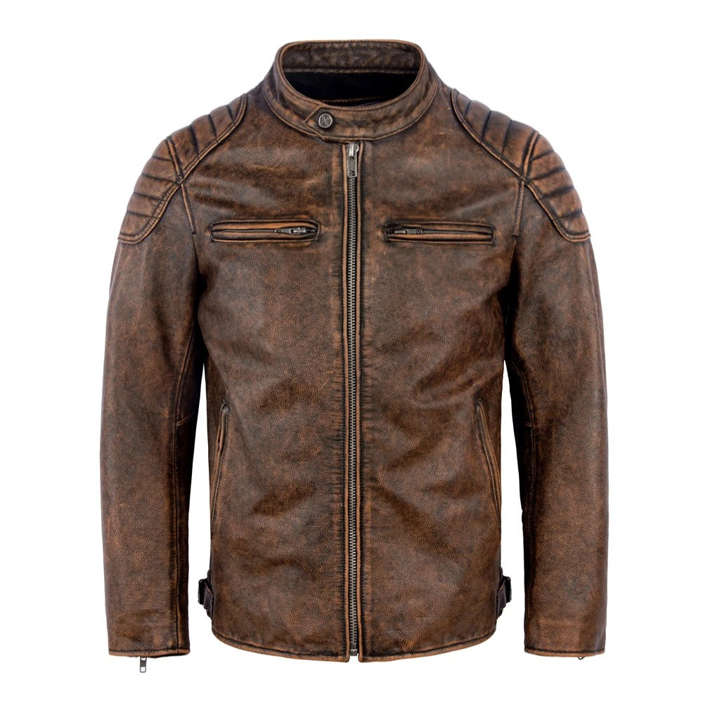 Hugo™ | Retro Leather Jacket